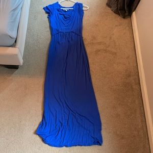 Blue Jersey Dress Maxi dress